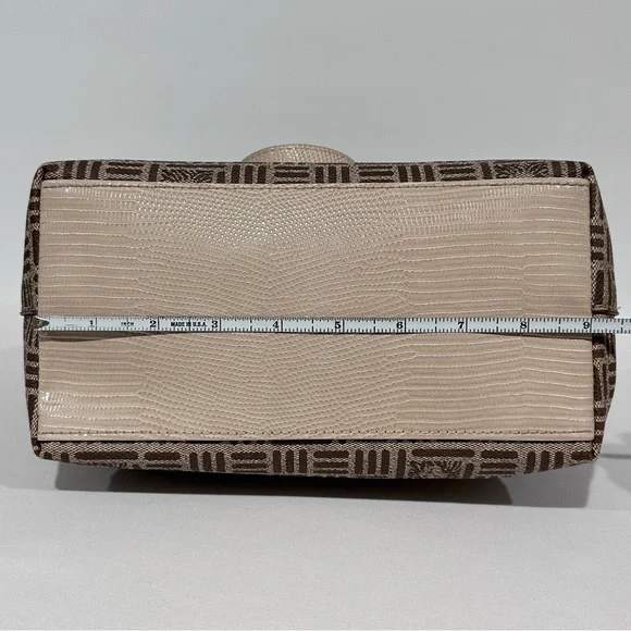 Anne Klein Lion Logo Crossbody Tote Bag - Picture 5 of 16